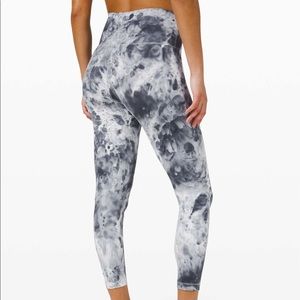 Lululemon tie dye marble leggings size 2